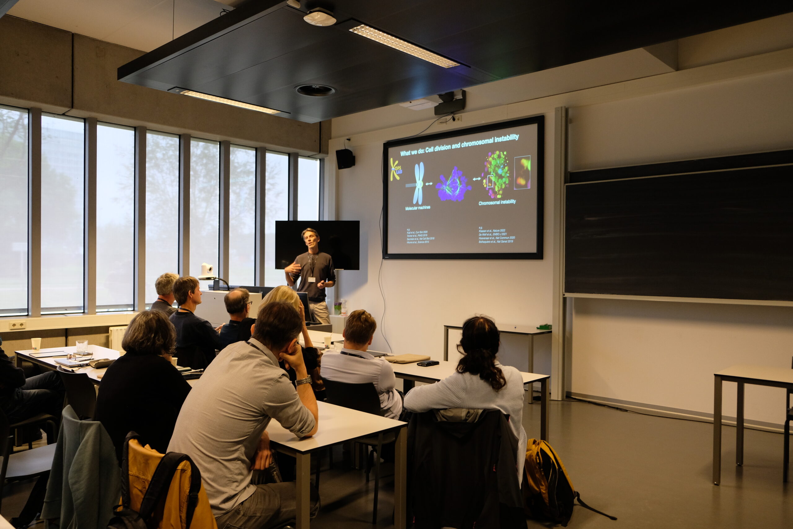 Geert presenting